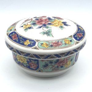 Fashion Ware Snow Bone China Covered Soup Rice Noodle Broth Bowl Vintage